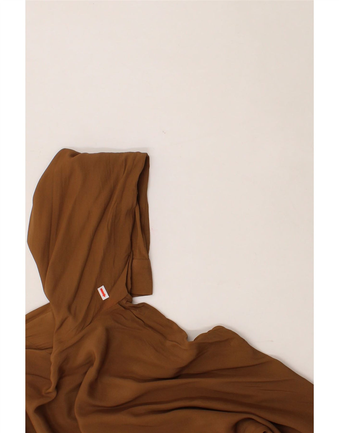 VINTAGE Womens Shirt Blouse IT 49 XL Brown Acetate Vintage Vintage and Second-Hand Vintage from Messina Hembry 