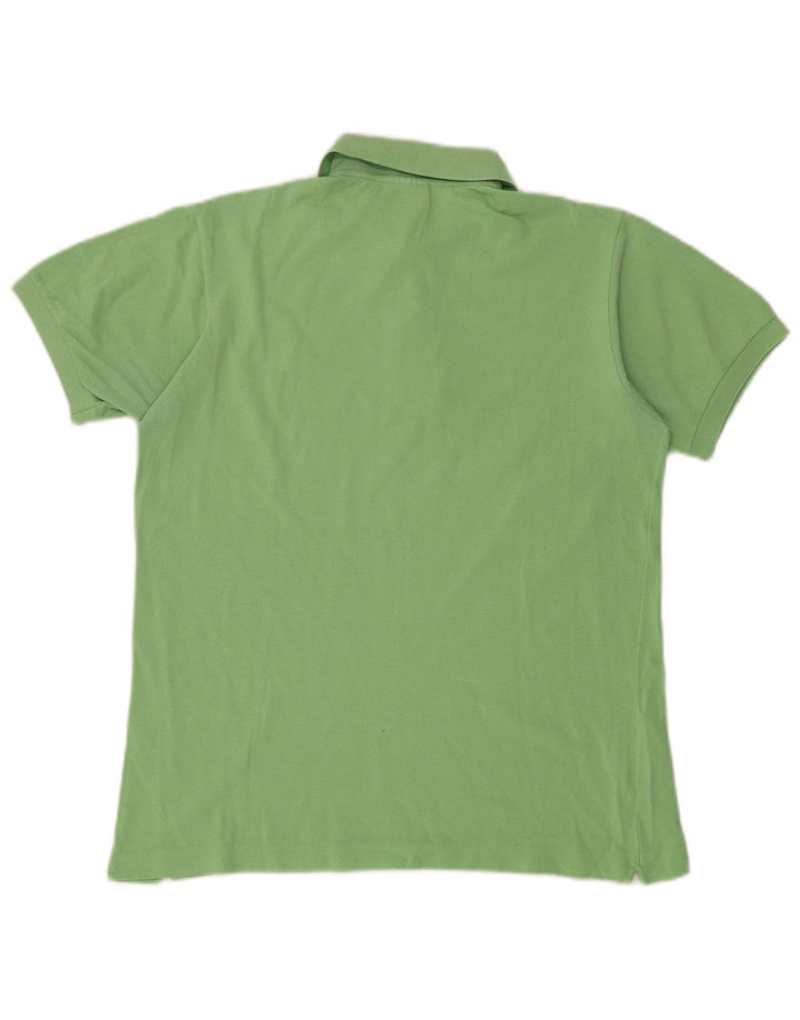 Męska koszulka polo LACOSTE, rozmiar 3, mała, zielona, bawełniana