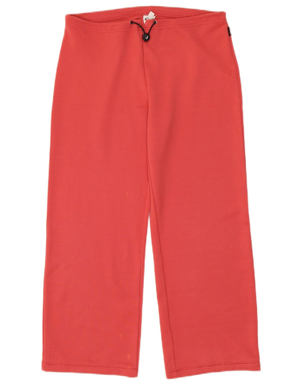 Damskie spodnie dresowe Asics Joggers UK 14, duży, różowy poliester
