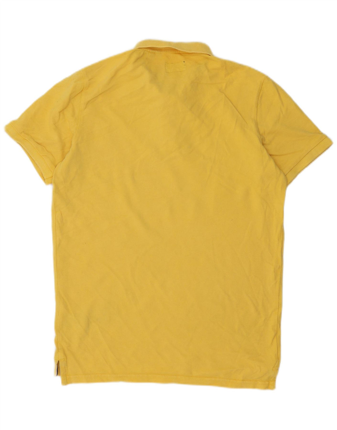 Męska koszulka polo Superdry, duża, żółta, bawełniana