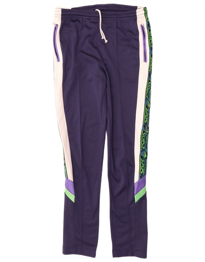 Pełny dres damski Asics IT 46, duży, granatowy, blokowy poliamid