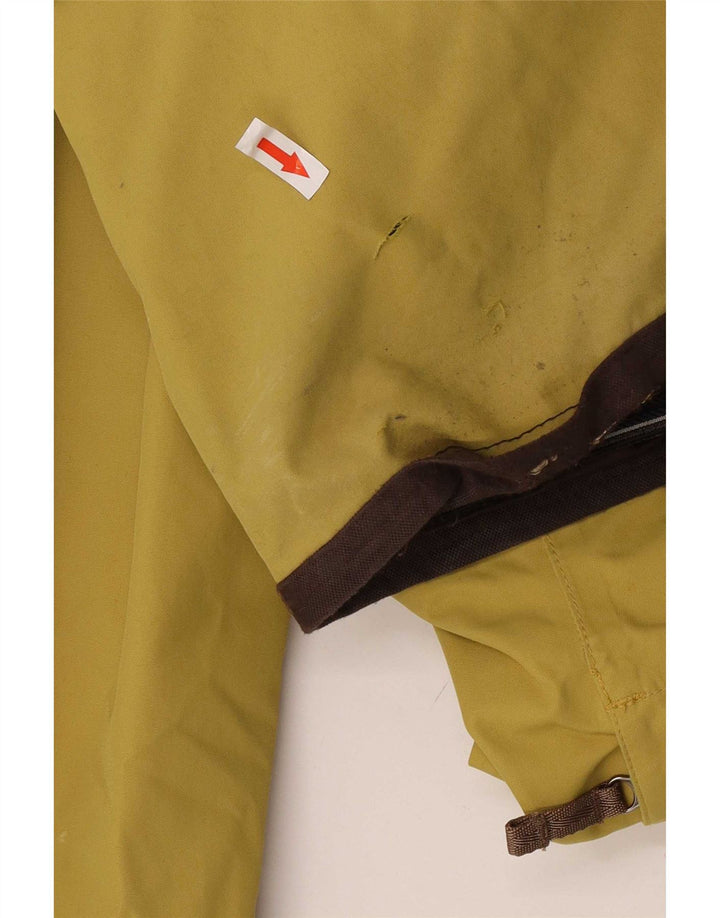 Męskie spodnie narciarskie The North Face Cargo, duże, żółte, nylonowe