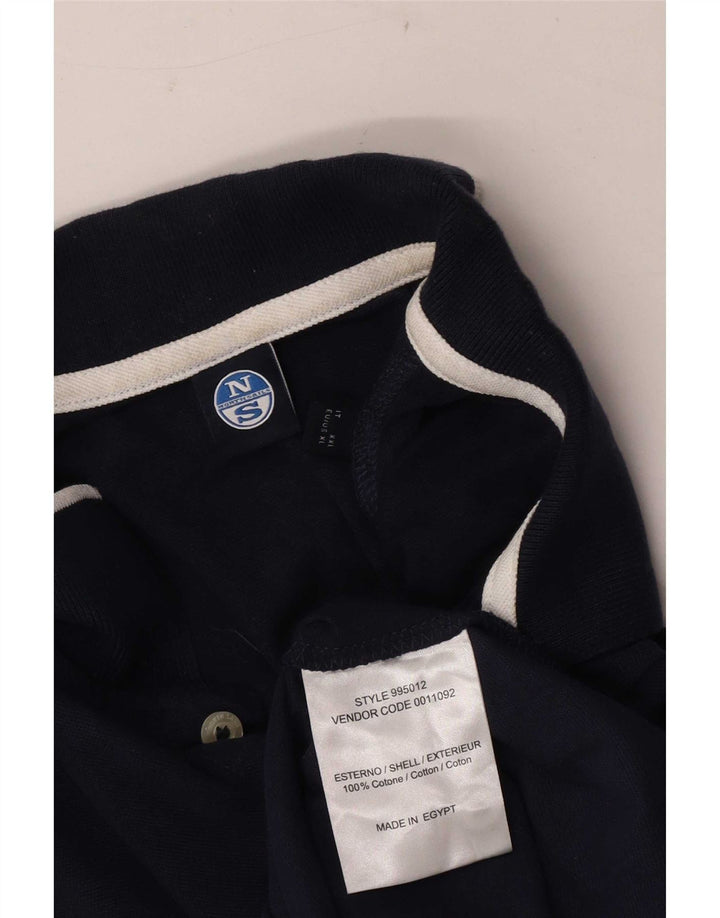 Męska koszulka polo North Sails XL, granatowa, bawełniana