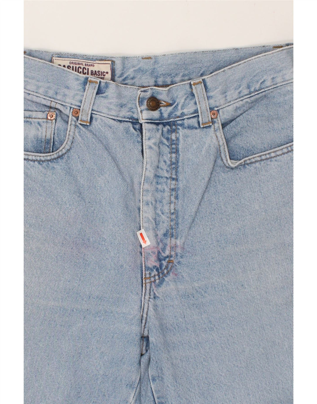 CASUCCI Womens Tapered Jeans W34 L30  Blue Cotton Vintage Casucci and Second-Hand Casucci from Messina Hembry 