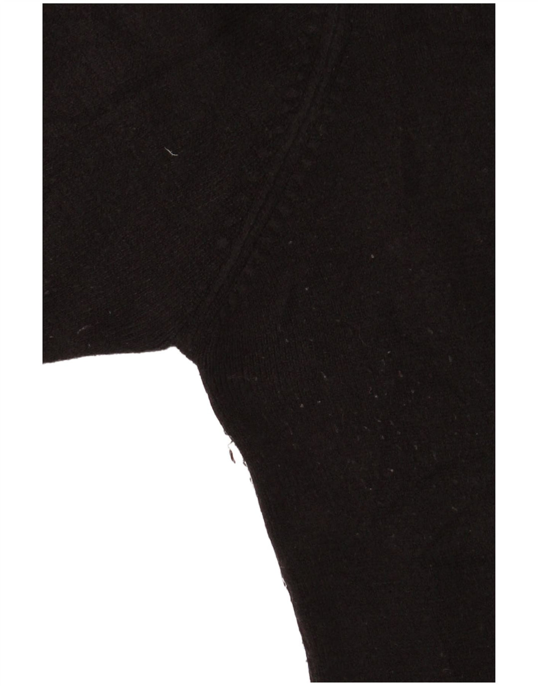 Damski sweter z wywijanym dekoltem Essentials UK 14 Średni czarny akryl