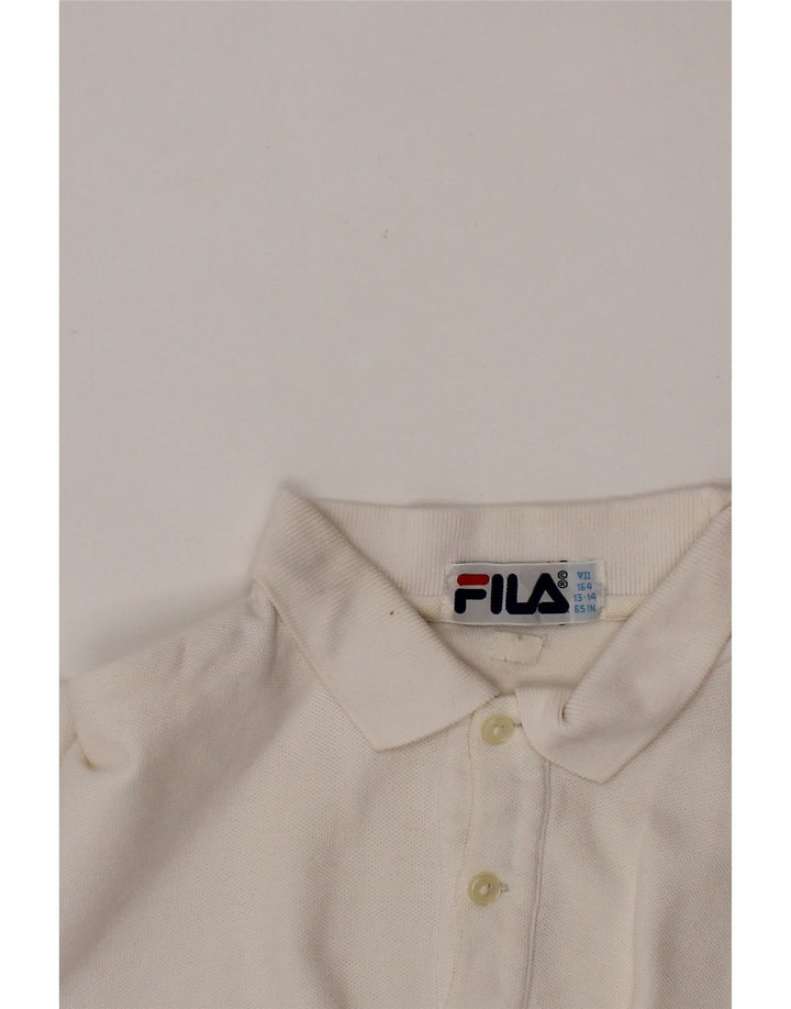 Chłopięca koszulka polo FILA 13-14 lat, biała