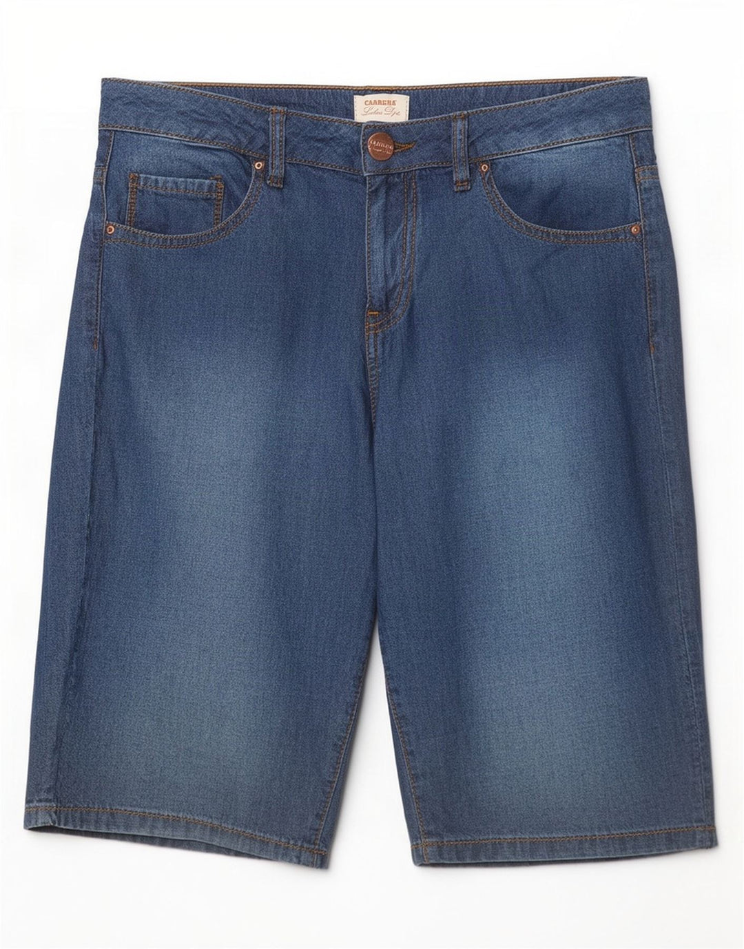 Damskie spodenki jeansowe Carrera W27 Small Blue Cotton