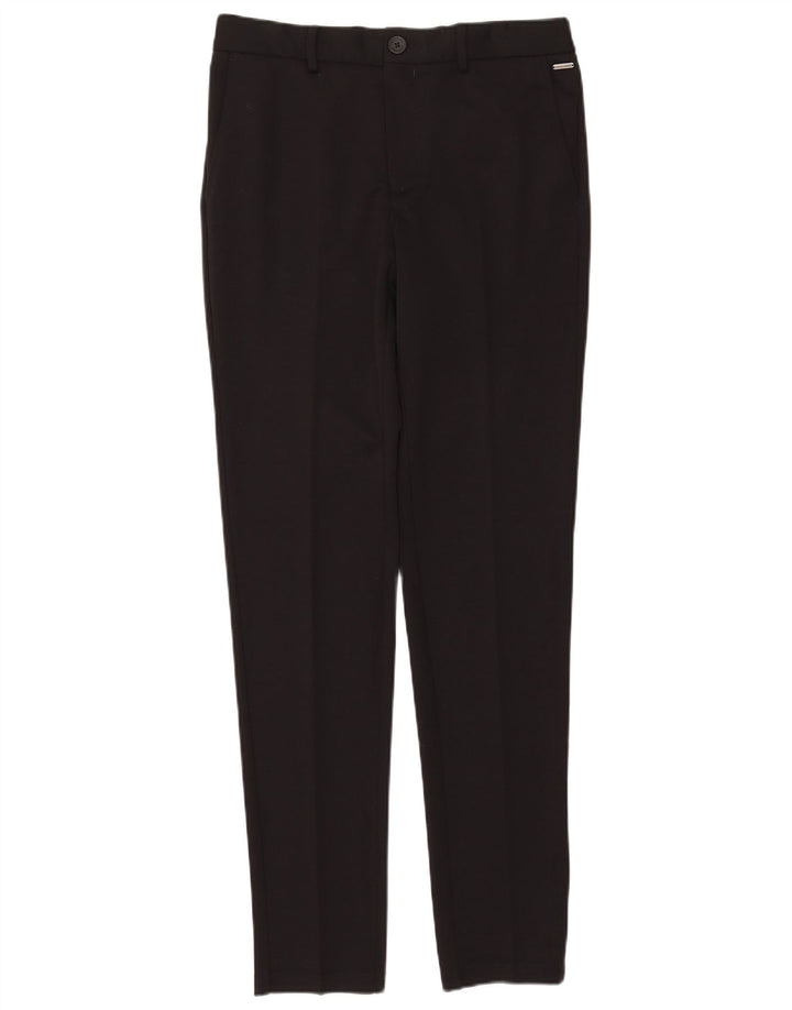 Męskie spodnie chino Jack & Jones Marco Slim W32 L34 Czarny poliester