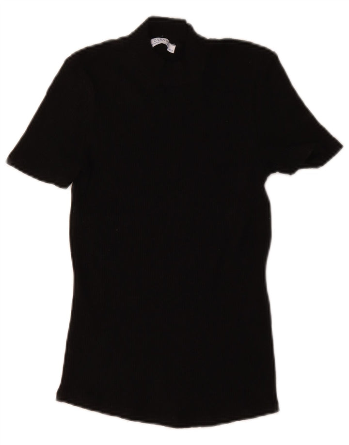 T-shirt damski Zara Top UK 8 Small Black