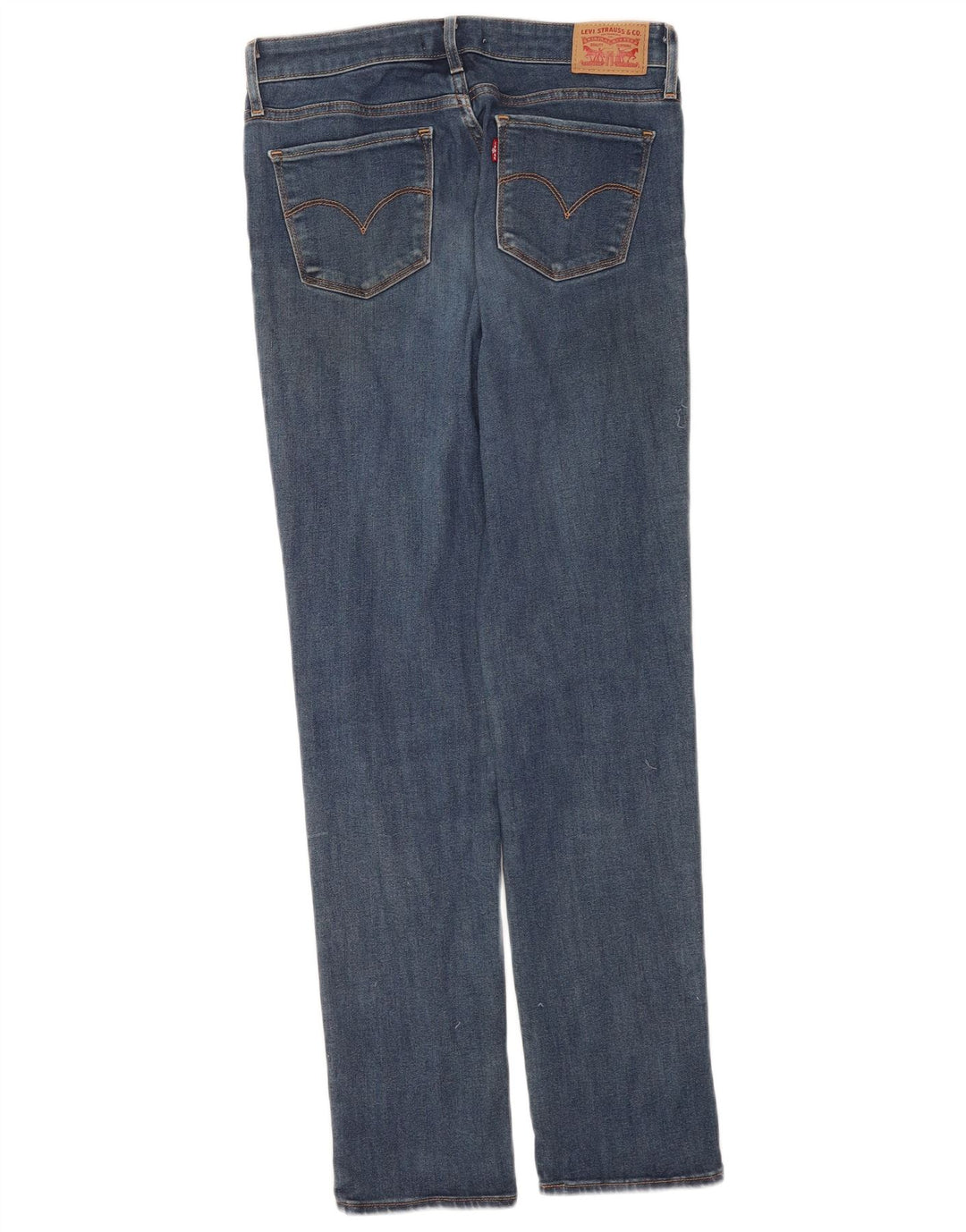 Damskie jeansy Levi's 712 Slim W28 L32 Niebieskie