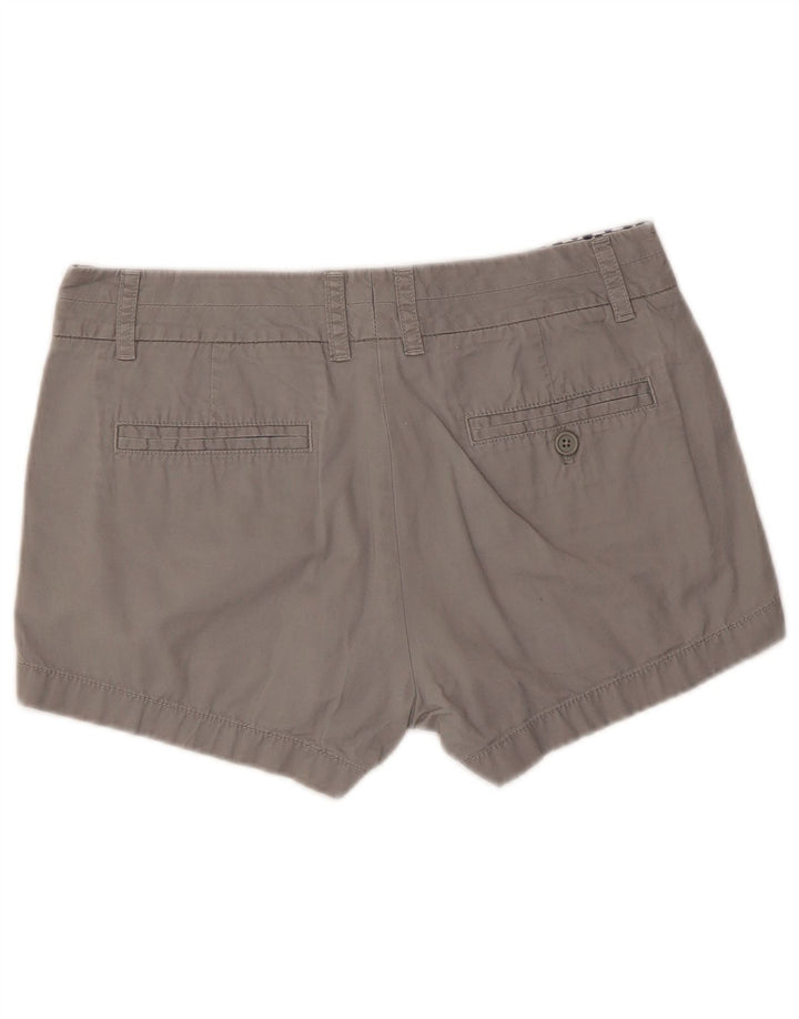 Damskie spodenki Chino J. Crew W30 Średnioszare, bawełniane