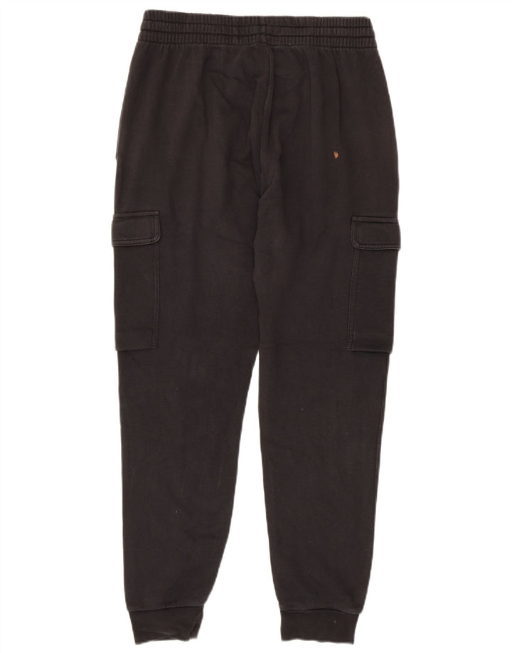 Męskie spodnie dresowe Adidas Cargo Joggers, średnia czarna bawełna