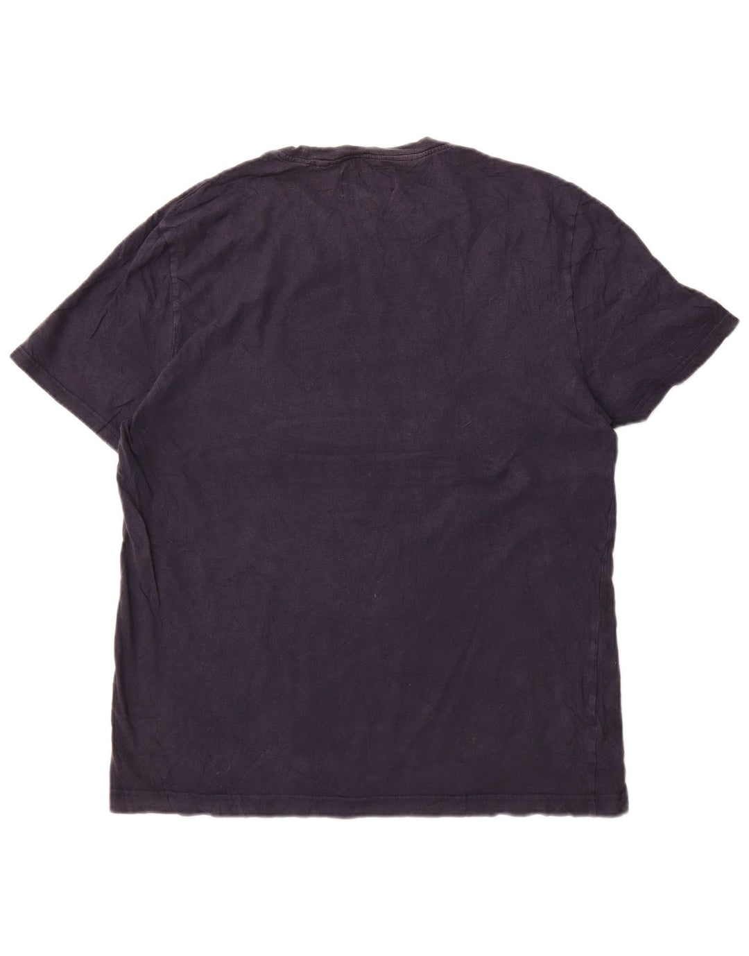 Męska koszulka z grafiką Pingwin, góra XL, granatowa, bawełniana