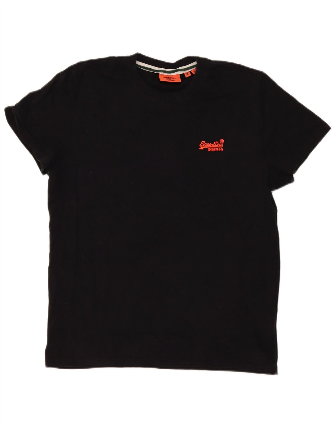 T-shirt damski Superdry Top 2XL, czarny, bawełniany