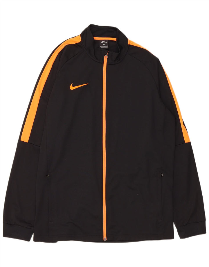 Męska kurtka dresowa Nike Dri Fit XL, czarny, poliester z blokami kolorów