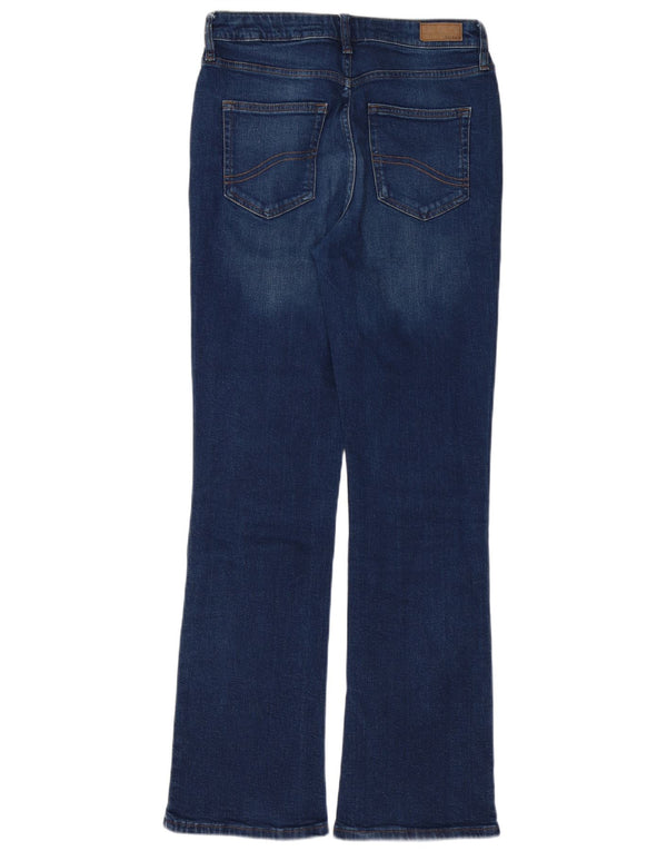 Damskie jeansy Bootcut Fat Face UK 10 Small W30 L32 Granatowa bawełna