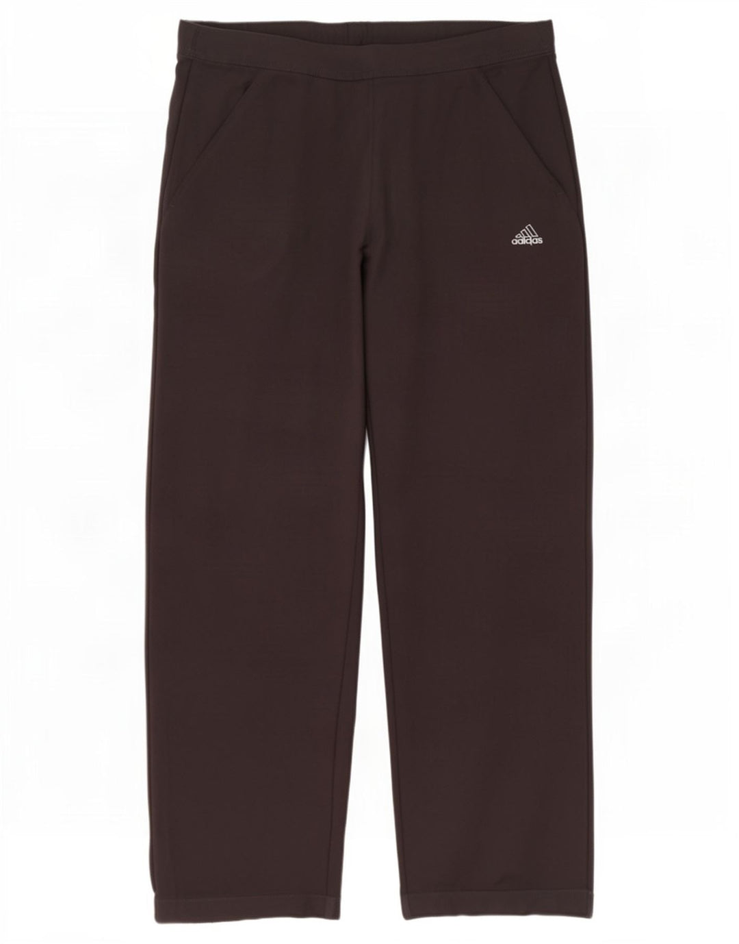 Damskie spodnie dresowe Adidas UK 10, małe, czarne, poliestrowe