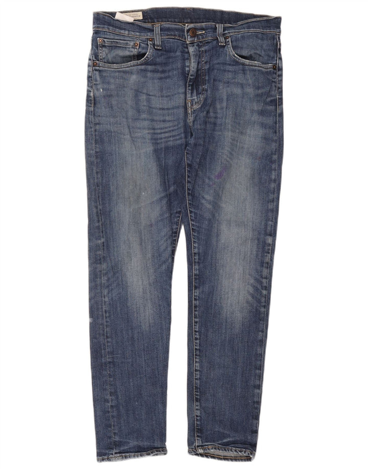 Męskie jeansy Levi's 512 Slim Tapered W33 L30 Niebieska bawełna