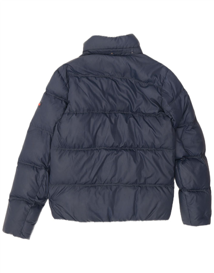 Męska ocieplana kurtka Tommy Hilfiger UK 38, średni granatowy poliester