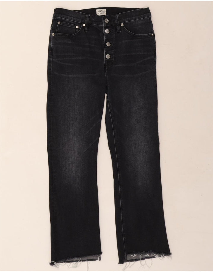 Damskie jeansy Bootcut J. CREW W28 L26 Czarne bawełniane