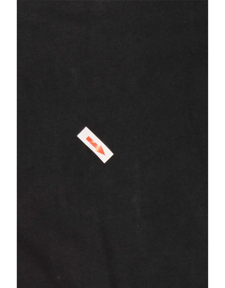 T-shirt męski Nike, mały, czarny, bawełniany