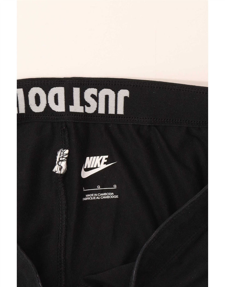 Damskie legginsy Nike Graphic UK 14, duże, czarne