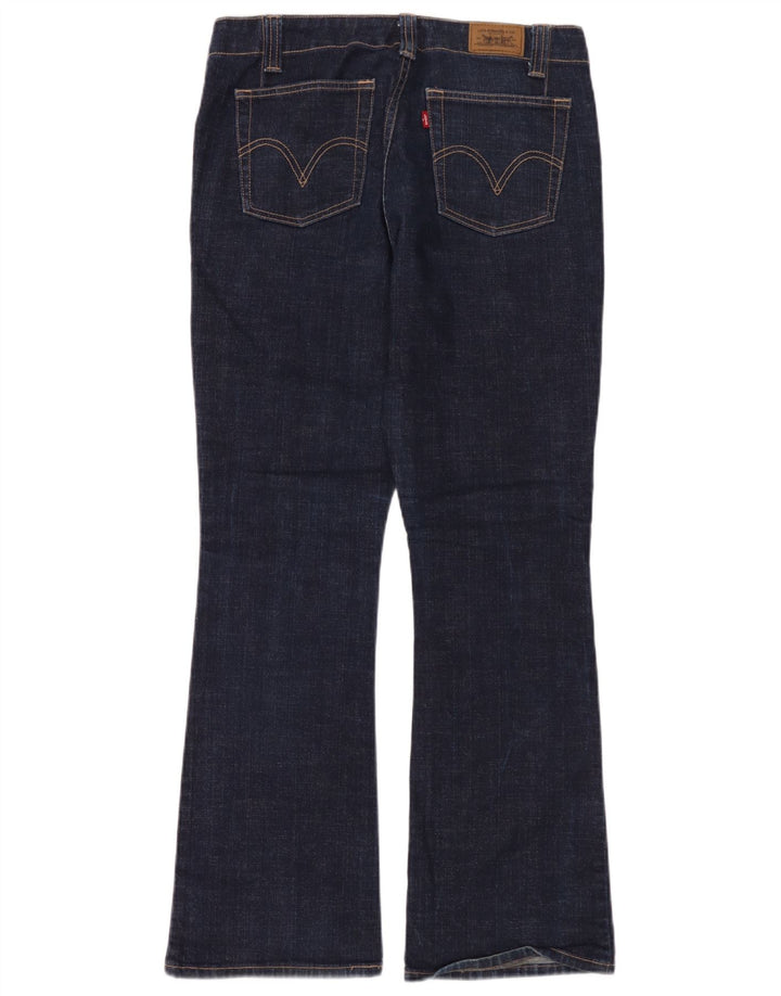 Damskie jeansy Levi's 525 Bootcut US 10 Medium W32 L32 Granatowa bawełna