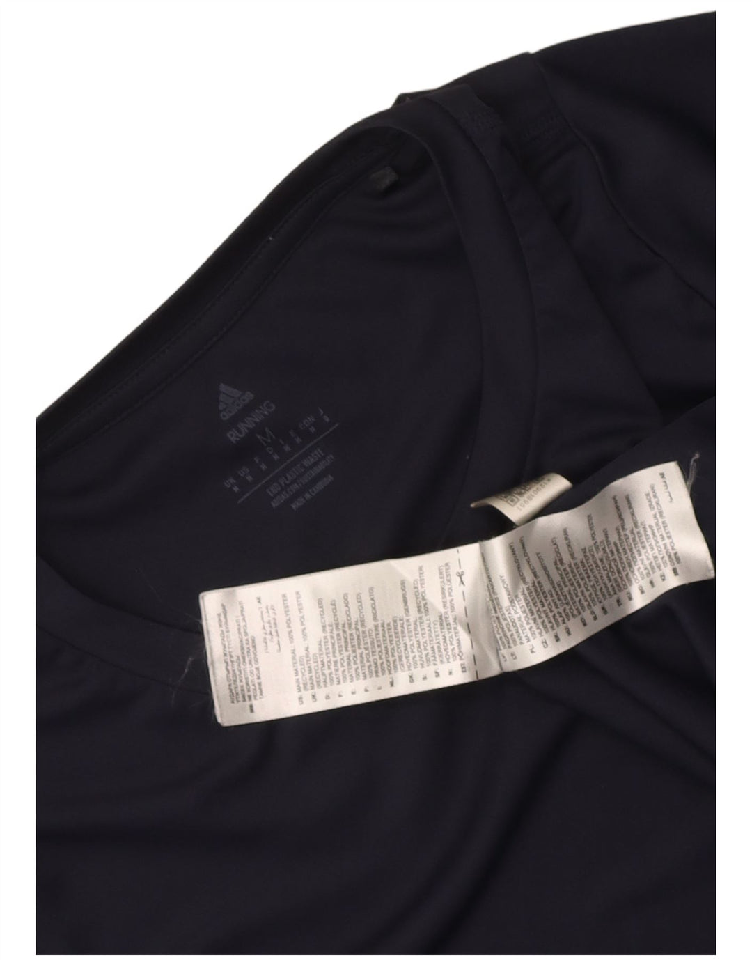 Męska koszulka Adidas Aeroready Top Medium Granatowy Poliester