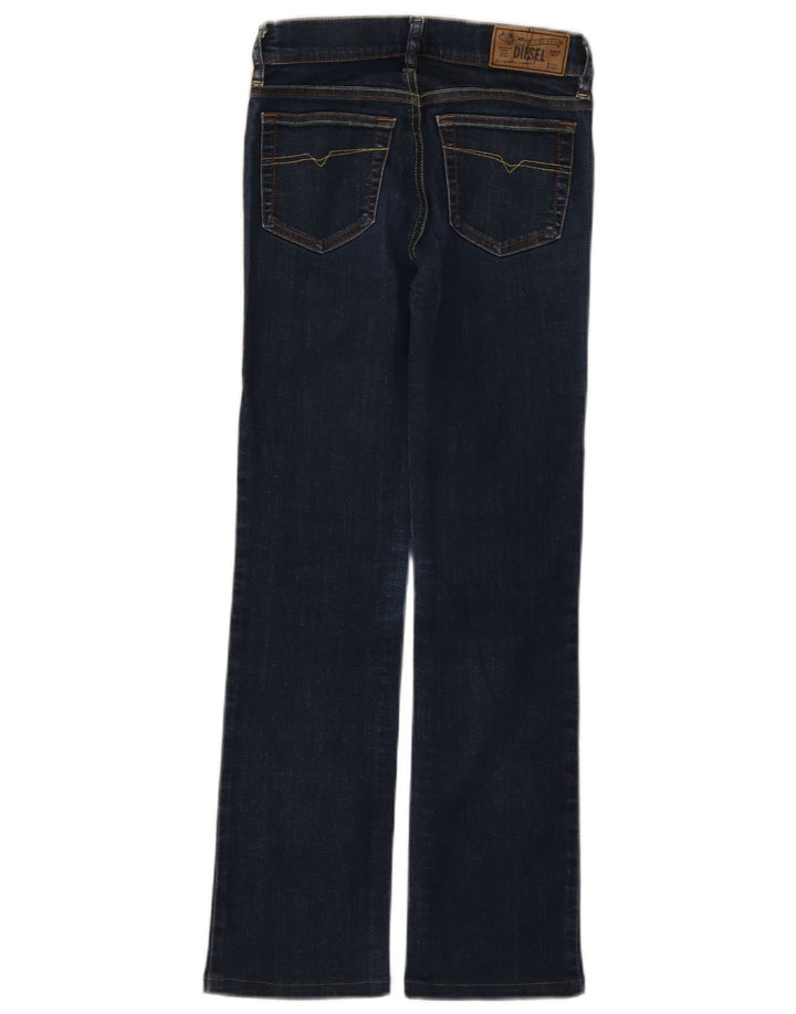 Damskie jeansy Bootzee-St Regular Slim Bootcut Diesel W23 L27 Granatowe