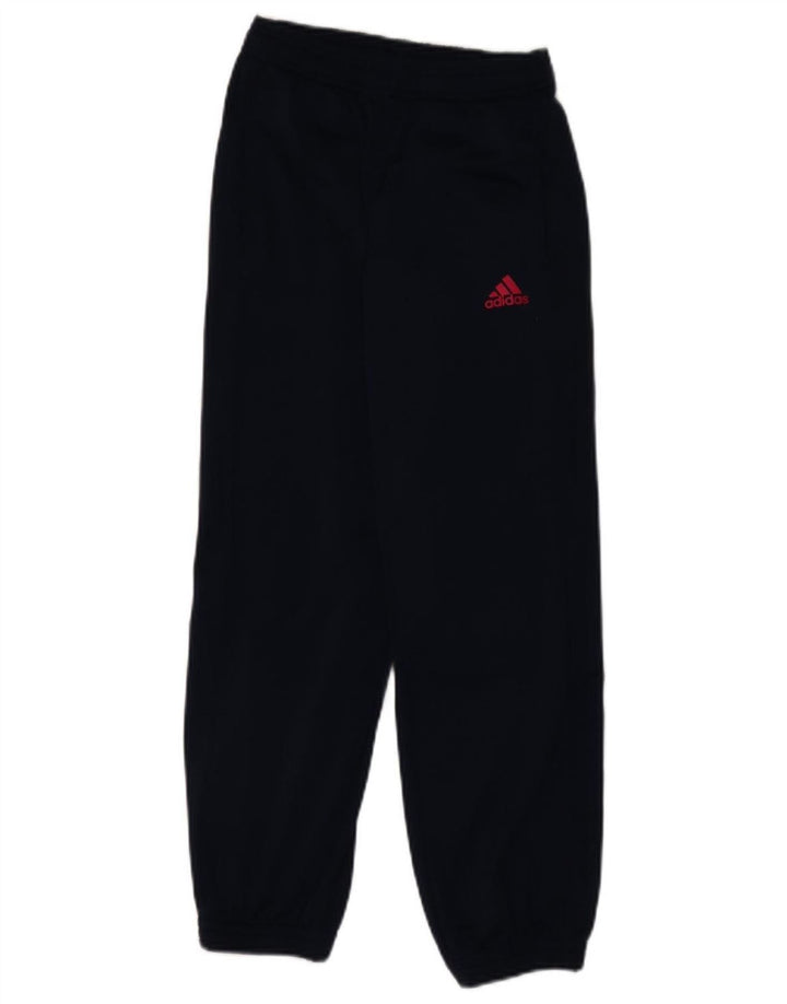 Adidas Chłopięce Spodnie Dresowe Joggery 11-12 Lat Granatowy Poliester