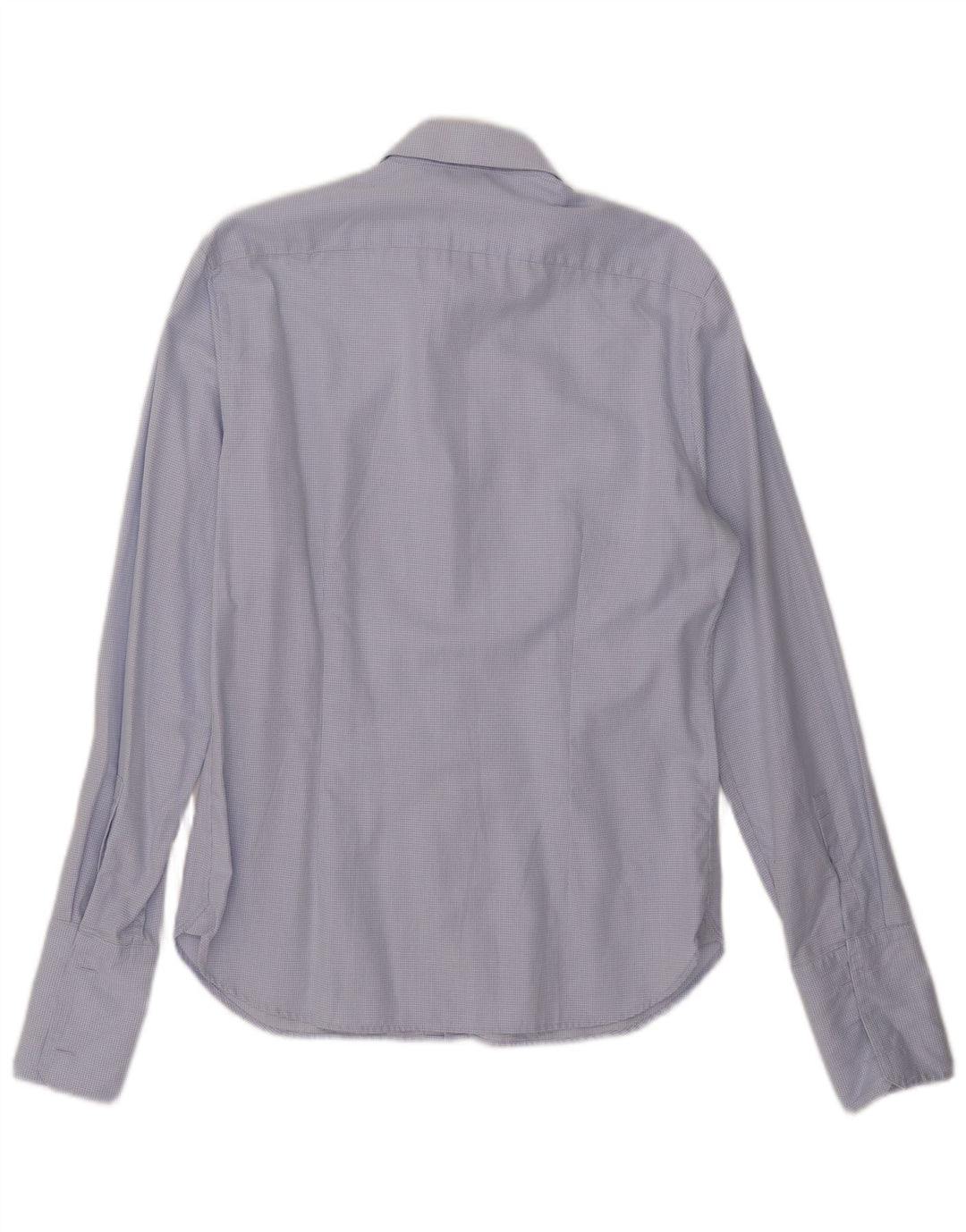 Koszula wizytowa Dkny Slim Fit, rozmiar 15 1/2, średnia niebieska kratka