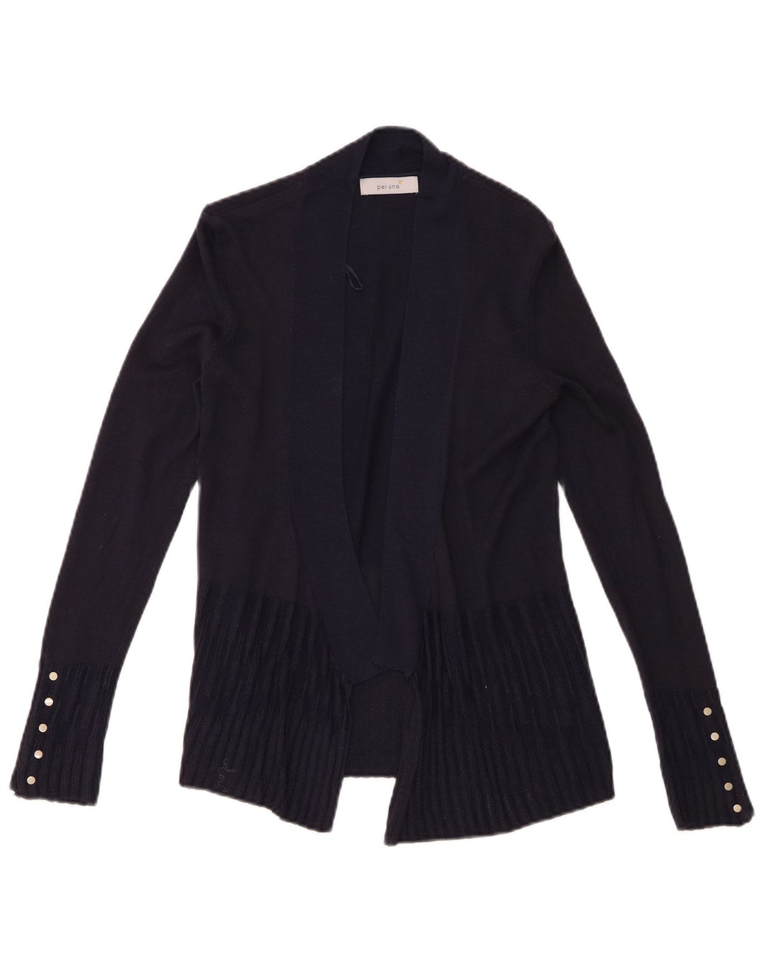 Marks & Spencer Damski sweter rozpinany UK 8 Small, granatowy, wiskoza