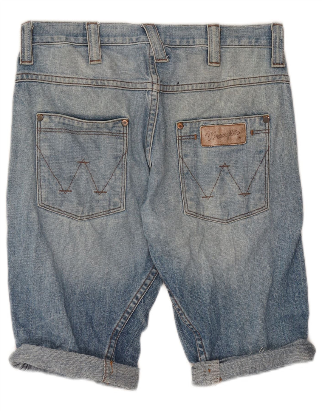 Męskie spodenki jeansowe Wrangler Floyd W29 Średnioniebieskie, bawełniane
