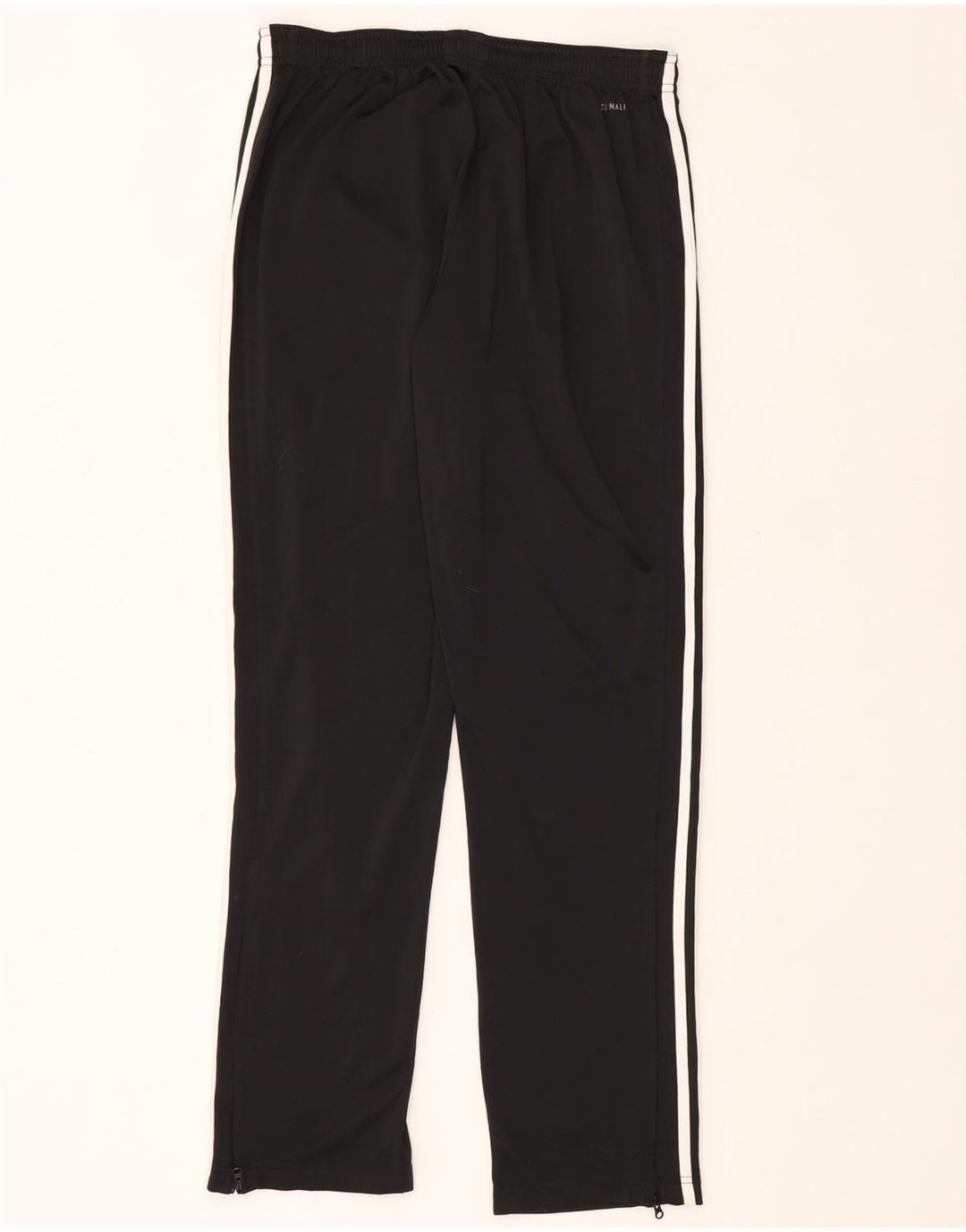 Damskie spodnie dresowe Adidas Climalite UK 14, duże, czarne, poliestrowe