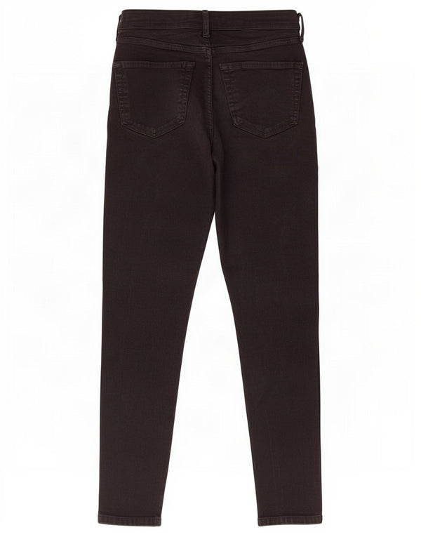 Topshop Damskie jeansy Jamie Skinny W28 L27 Czarny poliester