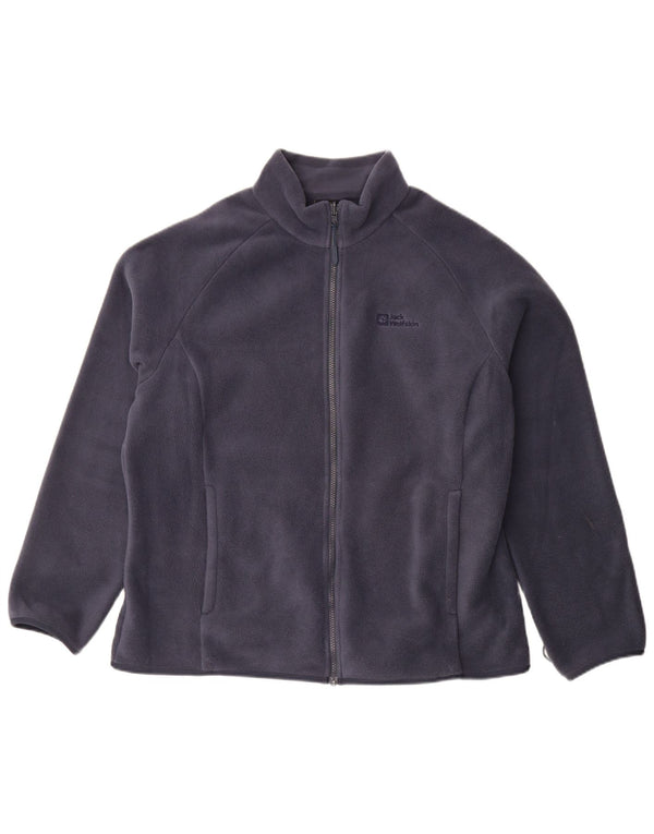 Damska kurtka polarowa Jack Wolfskin UK 20 2XL Granatowy poliester