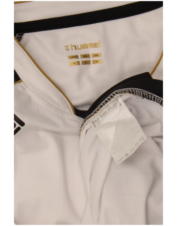 HUMMEL Męski top z długim rękawem XL w kolorze białym