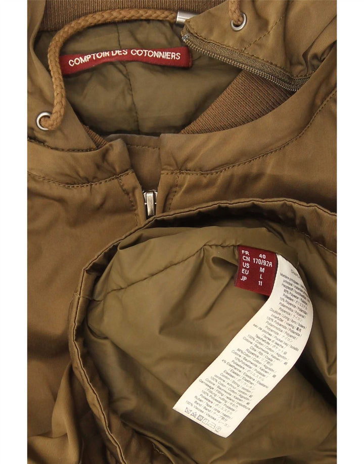 Damska kurtka parka z kapturem Comptoir Des Cotonniers UK 14, średni khaki