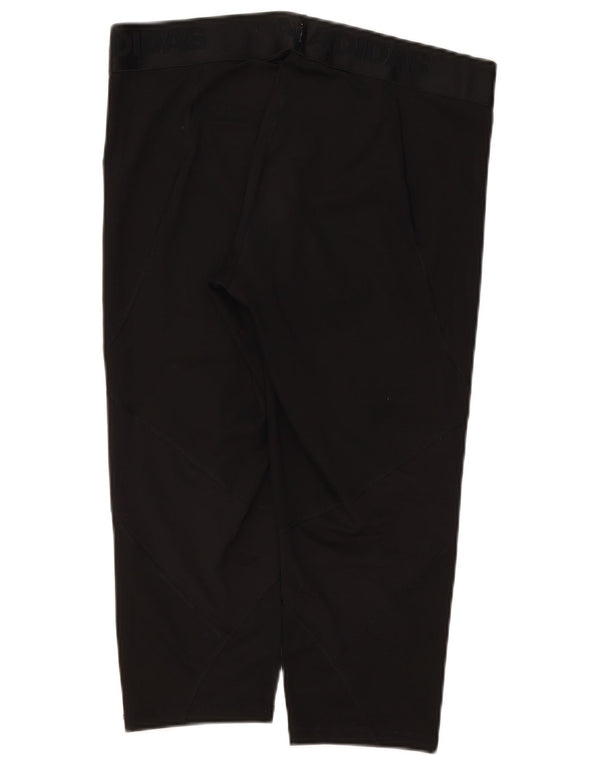 Legginsy Adidas Damskie Climacool Graphic Capri UK 20/22 XL Czarne