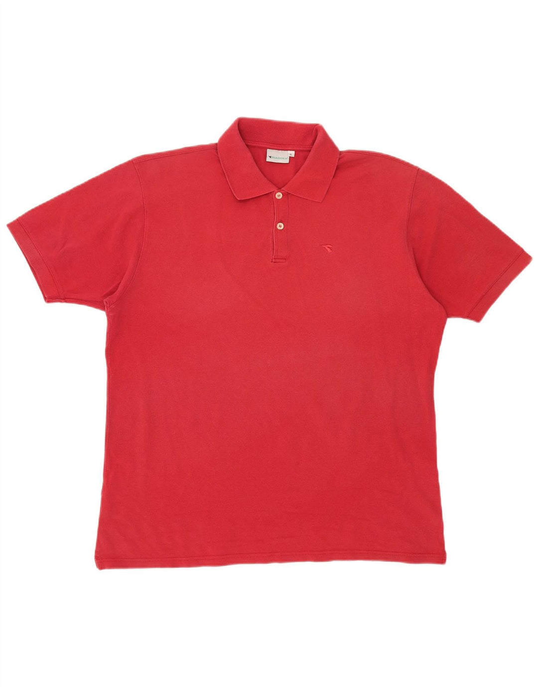 Męska koszulka polo XL Diadora w kolorze czerwonym
