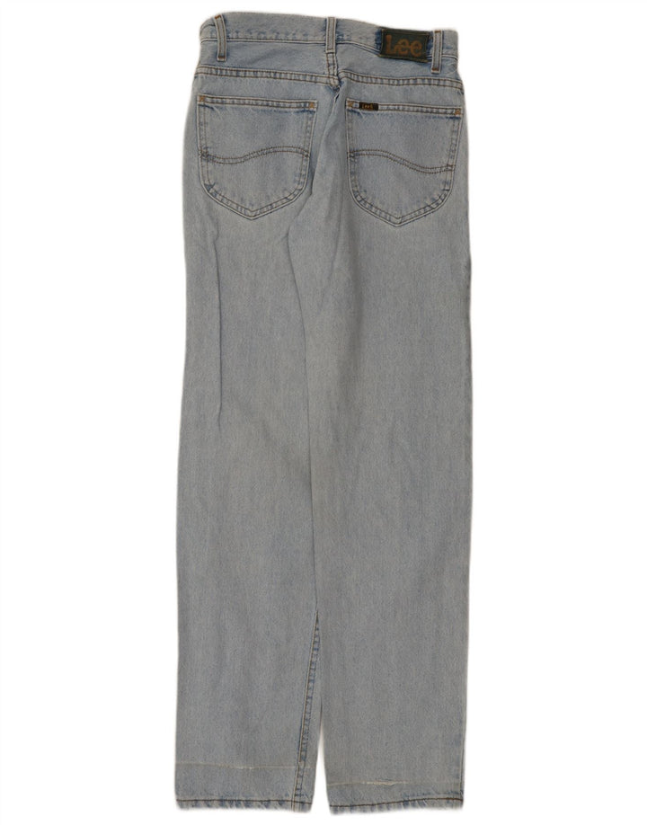 Damskie jeansy Lee Straight W28 L32 Niebieskie bawełniane