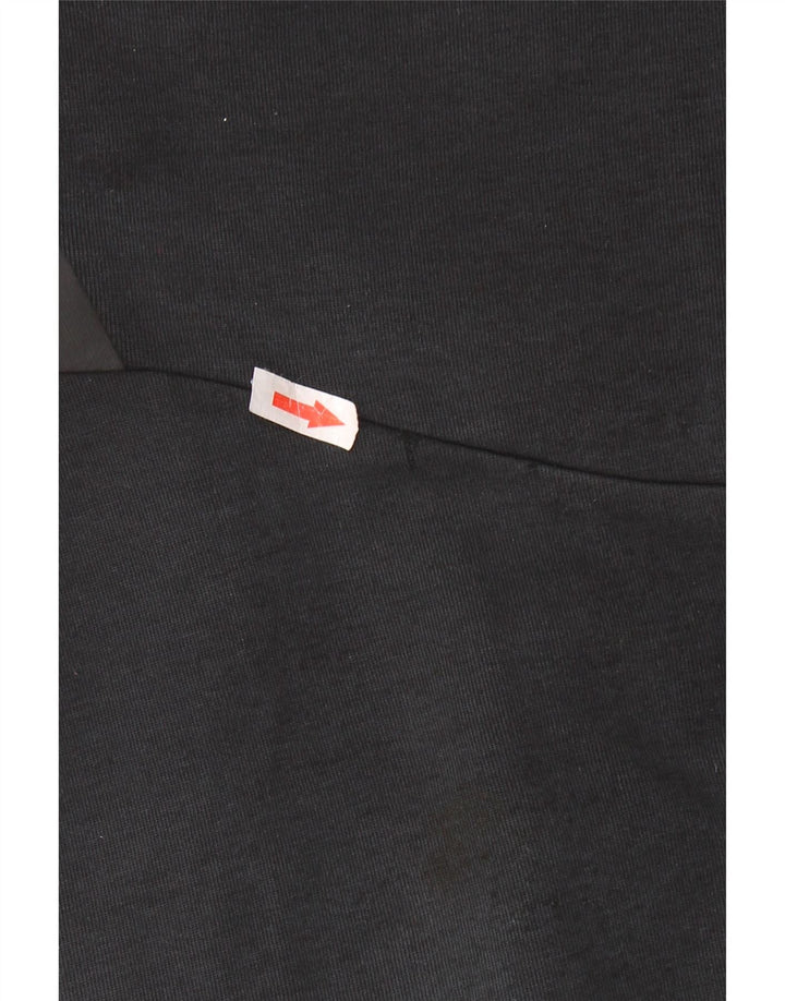 Męskie spodnie dresowe NIKE Joggery, średnia czarna bawełna