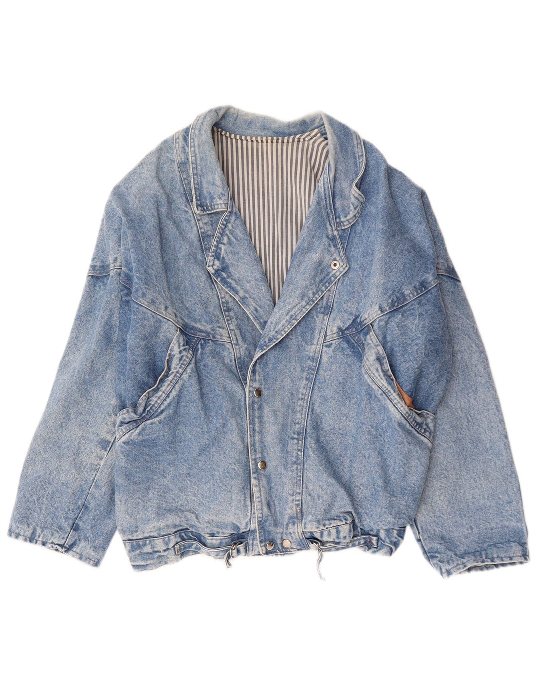 Vintage męska kurtka dżinsowa UK 42 XL niebieska