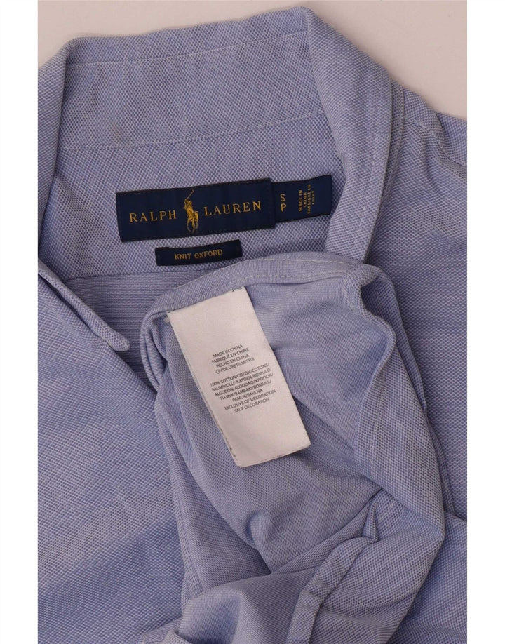 Koszula męska Ralph Lauren, mała, niebieska, bawełniana