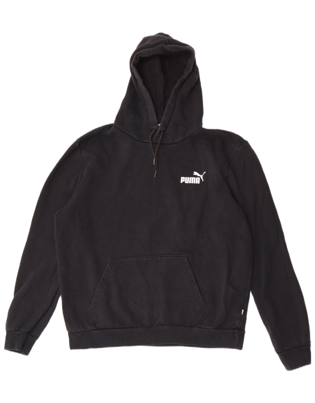 Męski sweter z kapturem Puma, duży, czarny, bawełniany