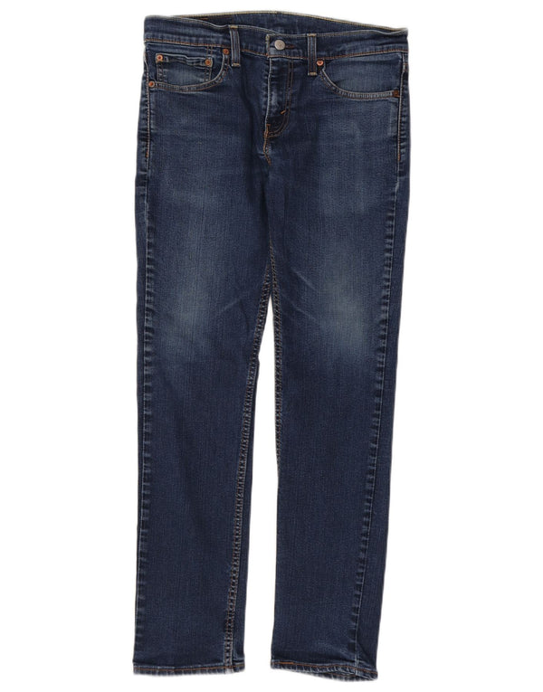 Męskie jeansy LEVI'S 511 Slim W32 L29 Niebieska bawełna