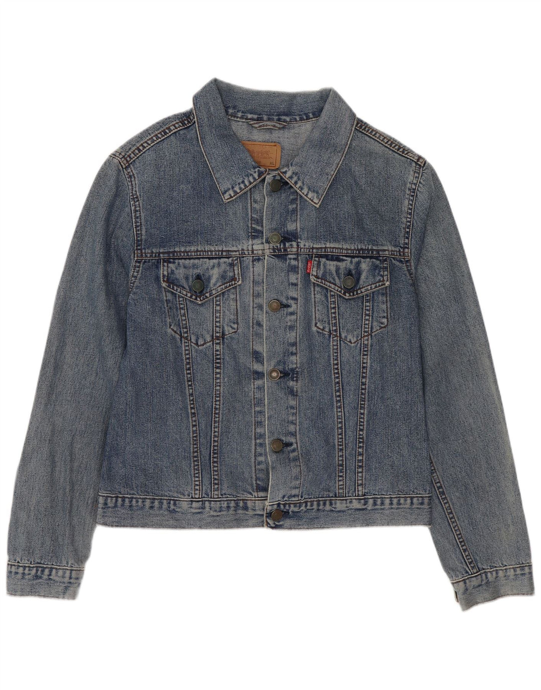 Kurtka dżinsowa chłopięca Levi's 10-11 lat XL, niebieska, bawełniana