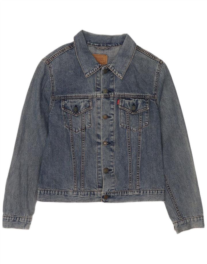 Kurtka dżinsowa chłopięca Levi's 10-11 lat XL, niebieska, bawełniana