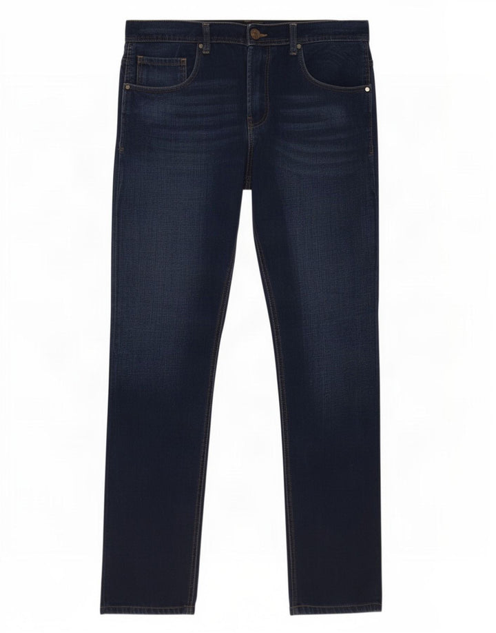Jeansy męskie Zara Slim EU 46 XL W36 L33 Granatowe