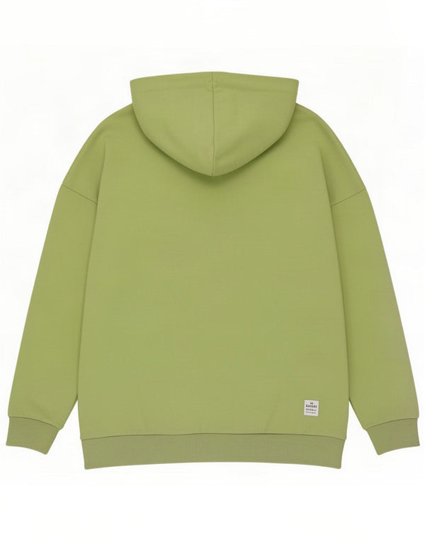 Adidas Chłopięca bluza z kapturem z grafiką 13-14 lat Zielona bawełna